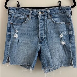 Old Navy High Rise OG Straight Denim Shorts Sz 8